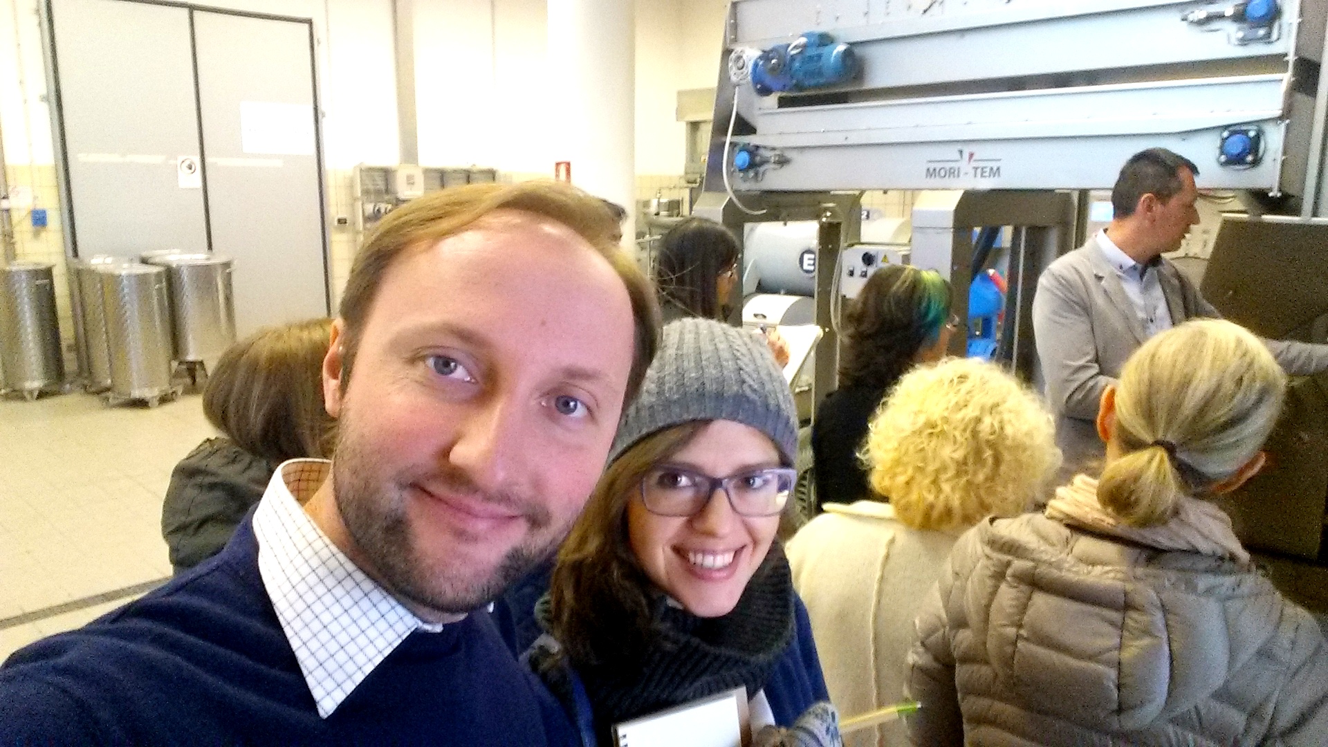 wizyta w tłoczni oliwy