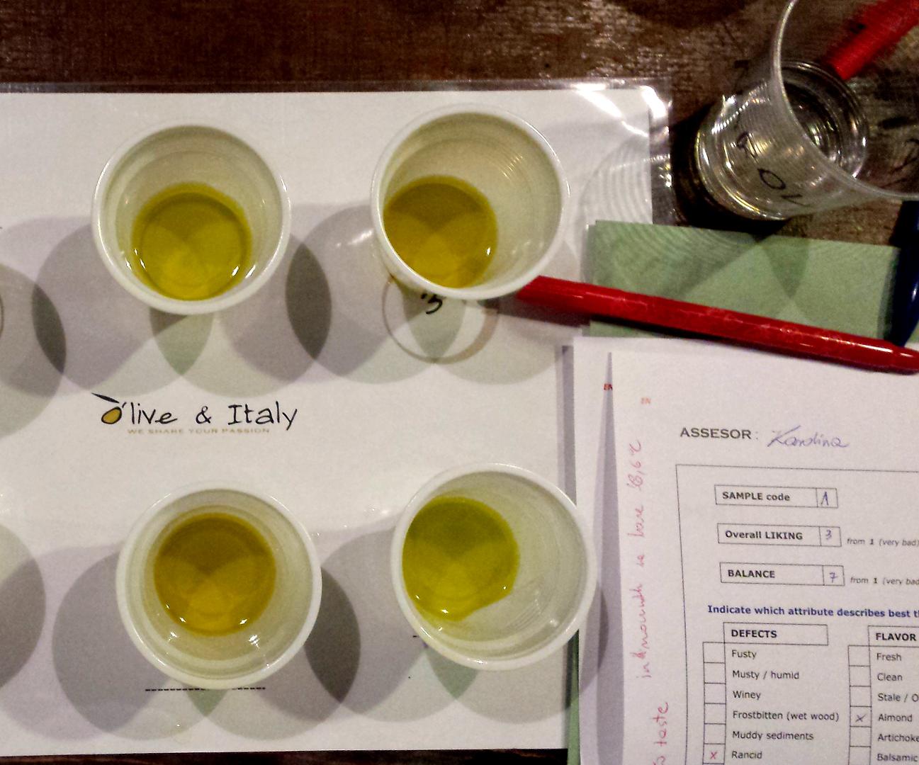 drugi egzamin - rozpoznajemy odmiany po zapachu i smaku